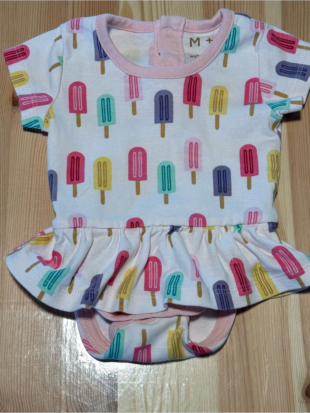 Monica and Andy Popsicle Peplum Bodysuit 3m